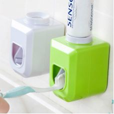 Автоматический дозатор зубной пасты + держатель зубной щетки